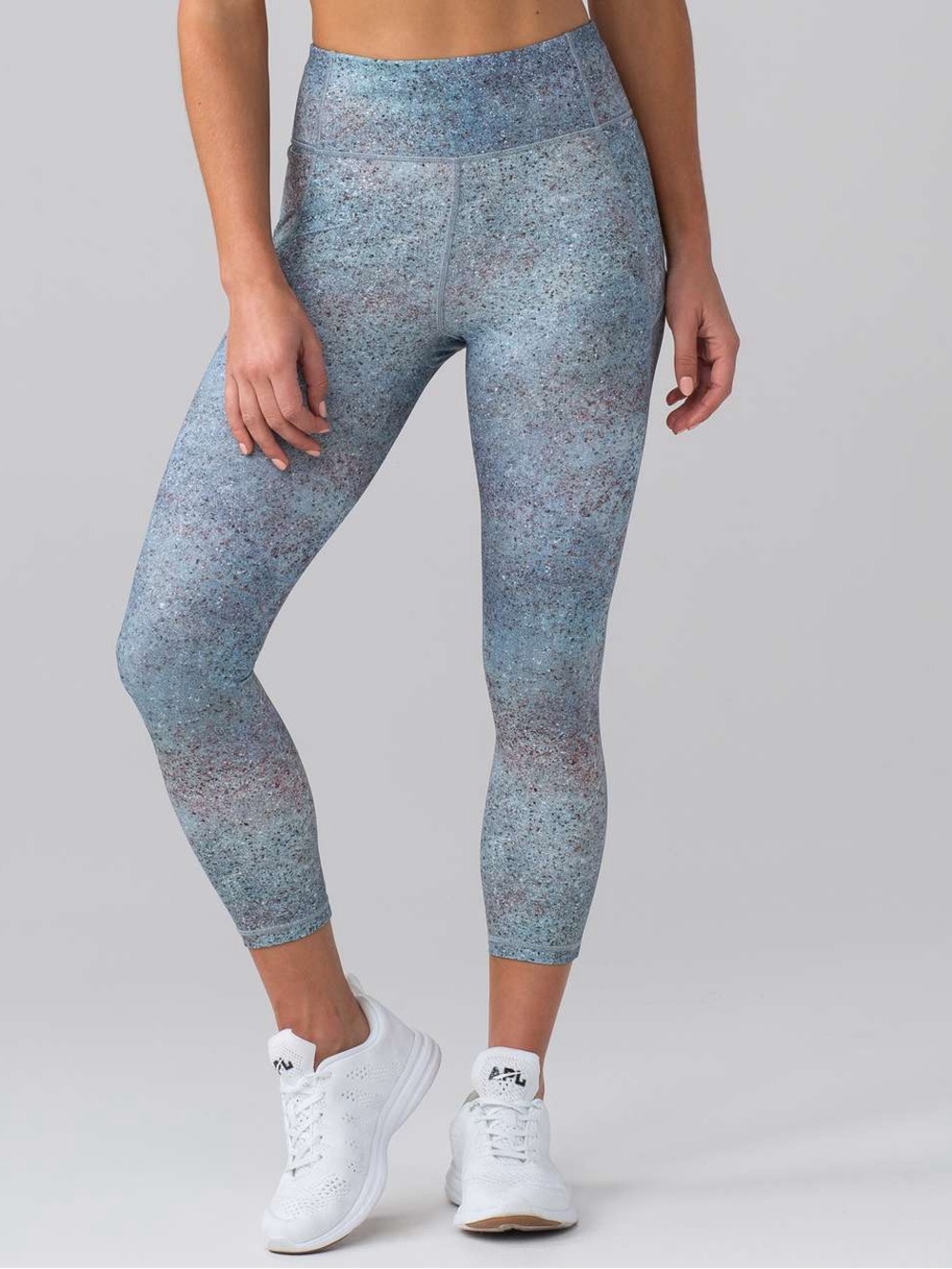 Lululemon Final Lap 23” Crop in Summer Haze Multi